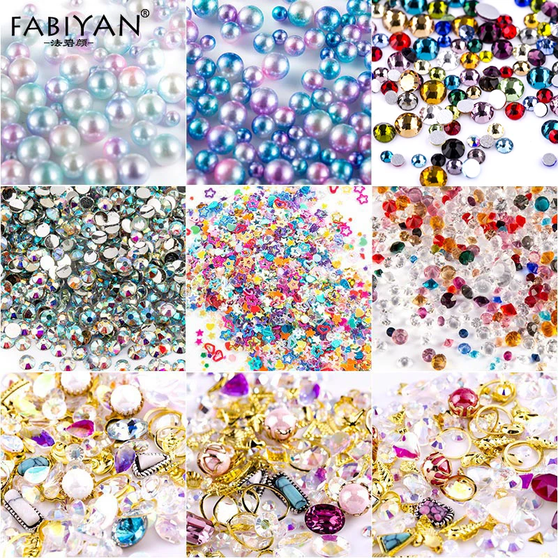 1 шт. смешанные ювелирные аксессуары украшения Стразы AB кристалл акриловый