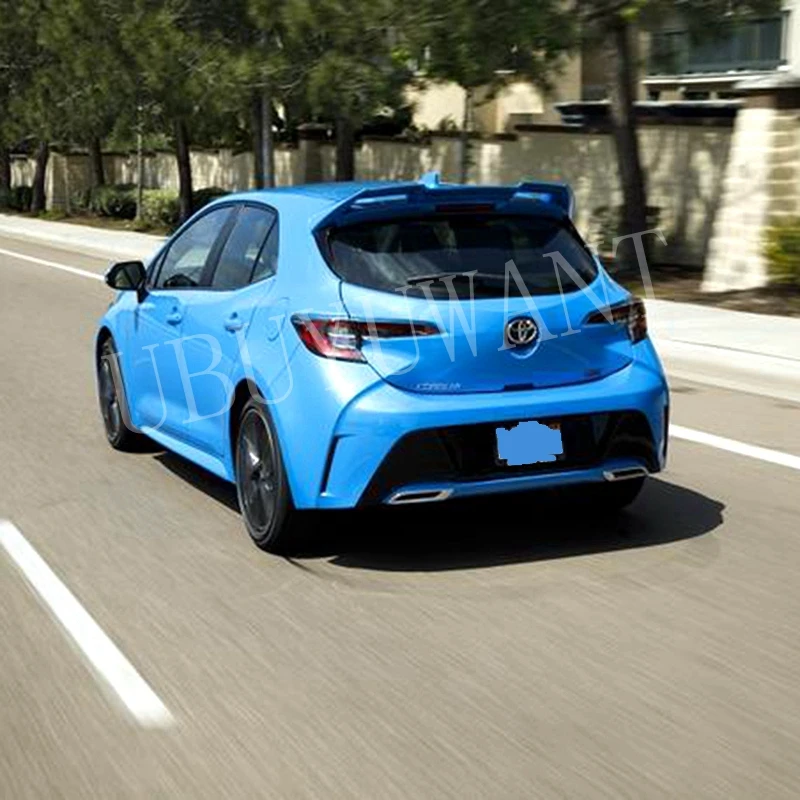Для Toyota Corolla хэтчбек спойлер 2019 с высоким качеством ABS Материал Unpaint цвет задний