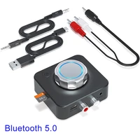 bluetooth 5 0 receiver transmitter fm stereo aux 3 5mm jack rca optical wireless audio adapter for tv pc headphone