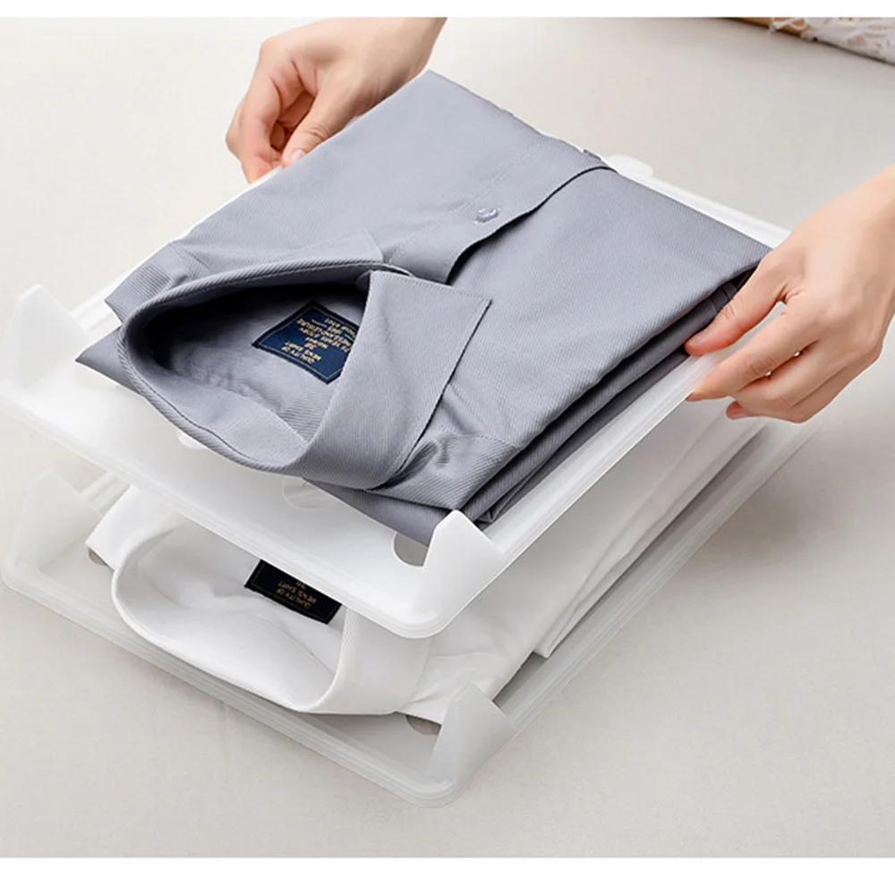 Футболка Одежда Организатор гардероб для Хранения Travel System футболка складной