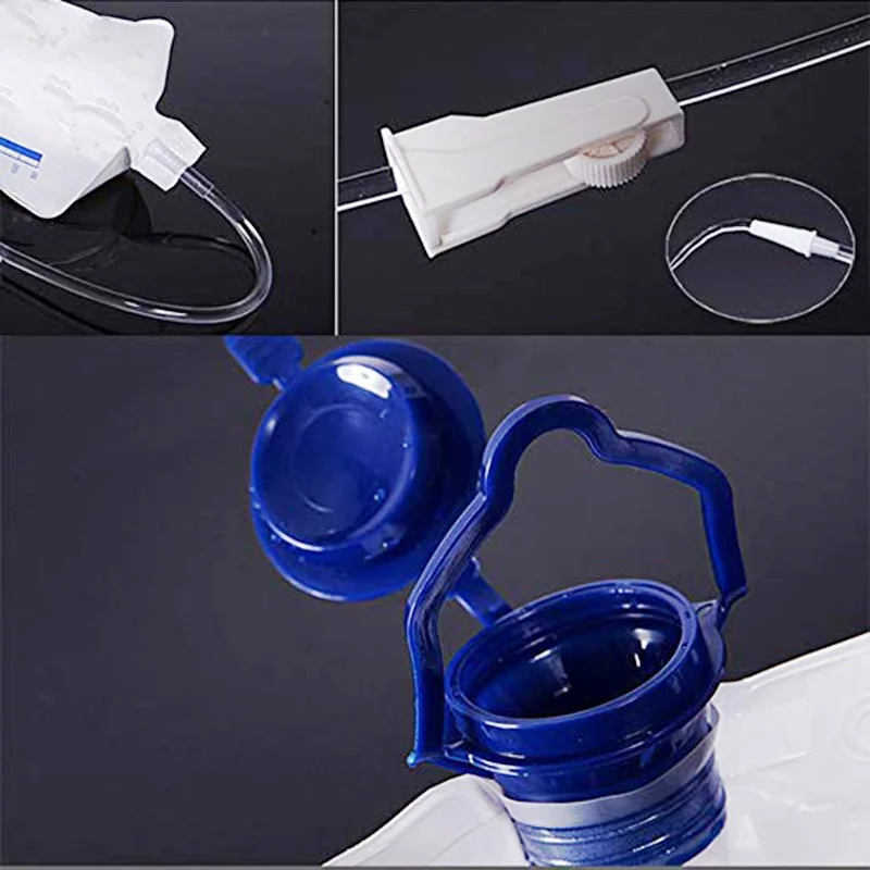 Wetips медицинская сумка для клизмы силиконовый шланг Butt Анальная душевая Клизма