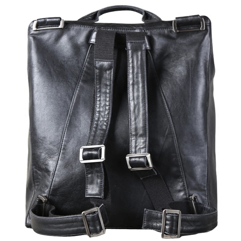 

New Fashion Men Backpacks Genuine Leather Casual Male Business Bag School Backpack Laptop Bags Top Cowhide Travel Messenger Bags