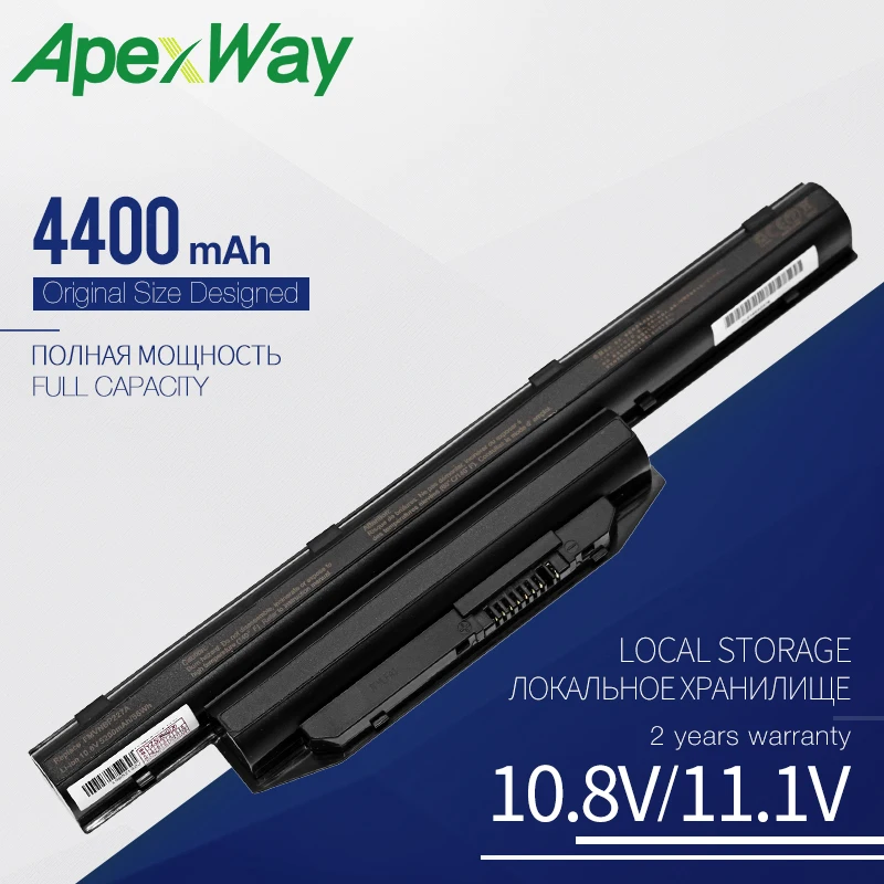 Аккумулятор ApexWay 10,8 В для ноутбука fujitsu FPCBP405Z FPCBP416 FPCBP429 FPB0297S FPB0298S FPB0313S FMVNBP227A FMVNBP231 FMVNBP234