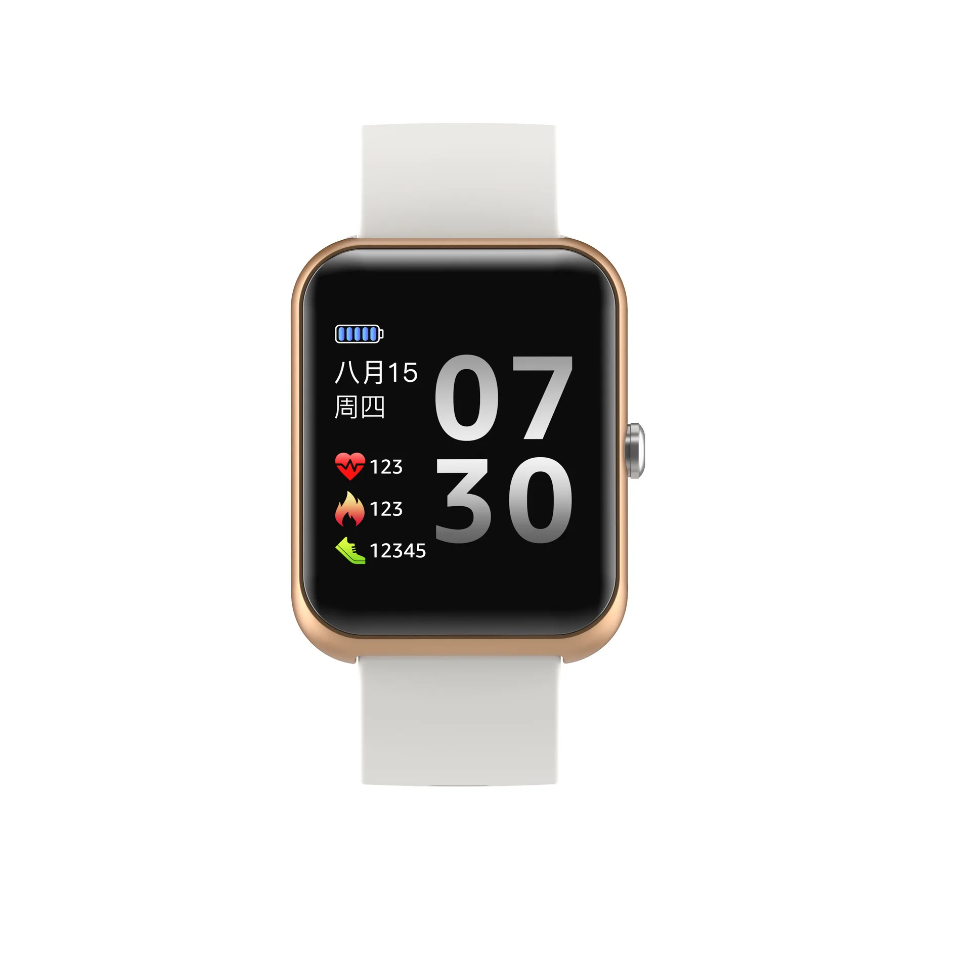 

New Runmifit S20 Girls Watch Remind Heart Health Monitoring Step Fashion Meter Smart Watches Saat Erkek Kol Saati