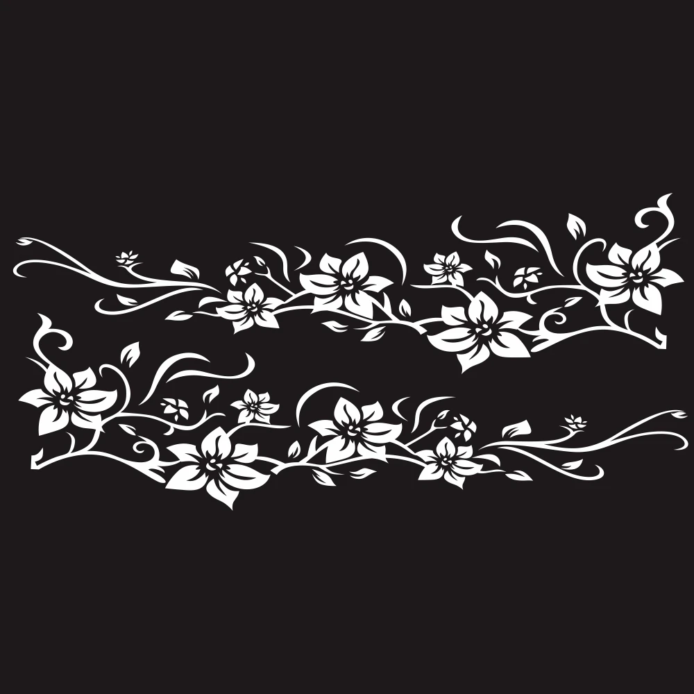 

Художественный дизайн, цветочные автомобильные наклейки, наклейки, авто обоих корпусов, Цветочная самодельная виниловая пленка, детали автомобиля