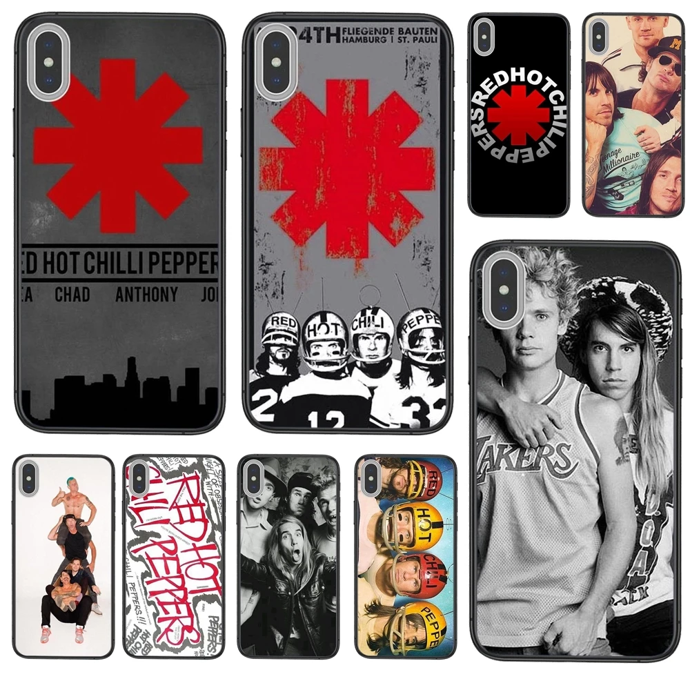 Красный чехол с изображением перец чили Лос Анджелеса аксессуары для телефона