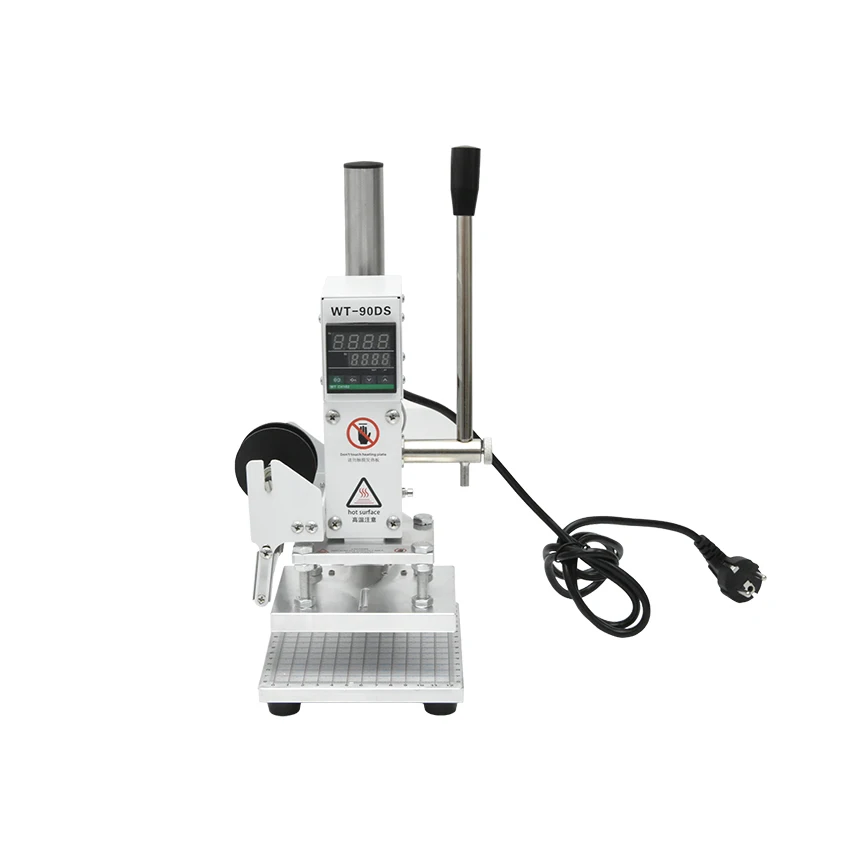 WT 90AS небольшой ручной горячий Фольга направляющая для стемпинга бронзировальная