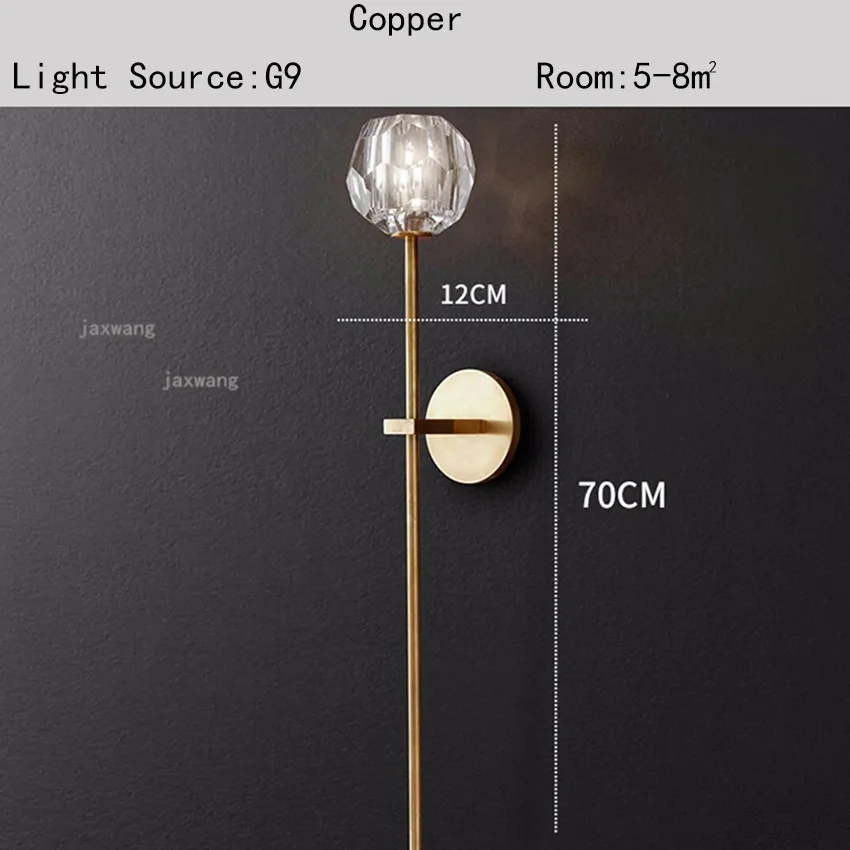 Светодиодные Стеклянные Настенные лампы в скандинавском стиле современное