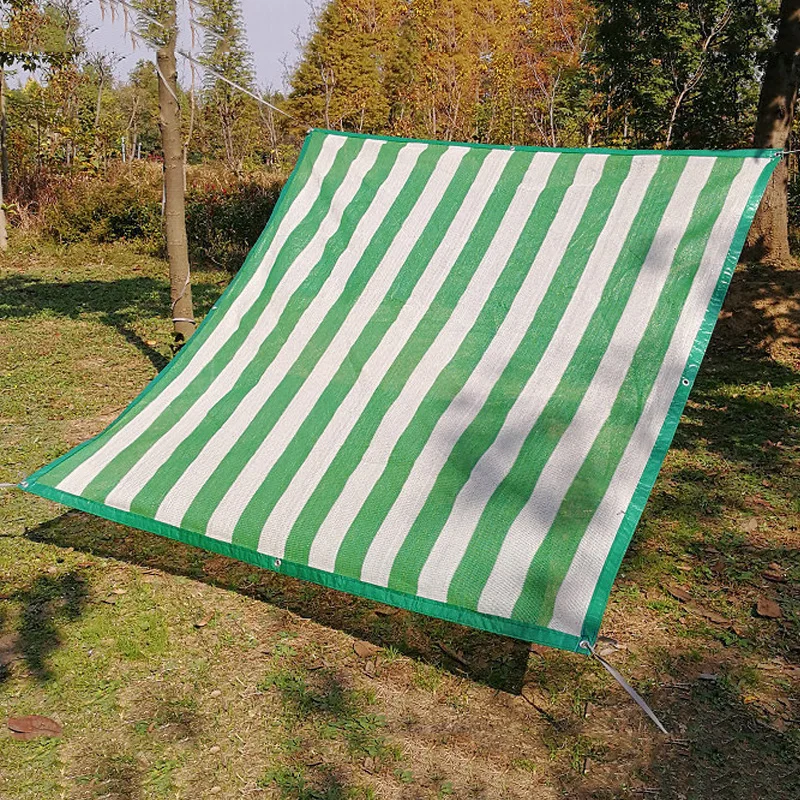 2020 Stripe Tarp Greenhouse Windows Shade Outdoor Net Balcony Plant Shelter Sails Sun Gardening Shaded |