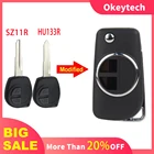 Okeytech Модифицированная флип-карта с 2 кнопками для SUZUKI SWIFT SX4 ALTO VITARA IGNIS JIMNY Splash SZ11R HU133R Blade
