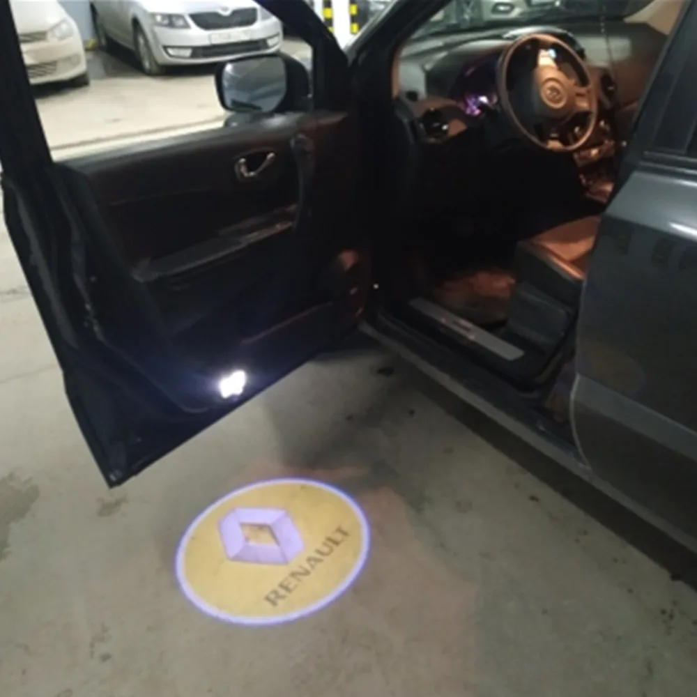 2X светодиодный двери автомобиля Добро пожаловать призрак тени лазерный лампы