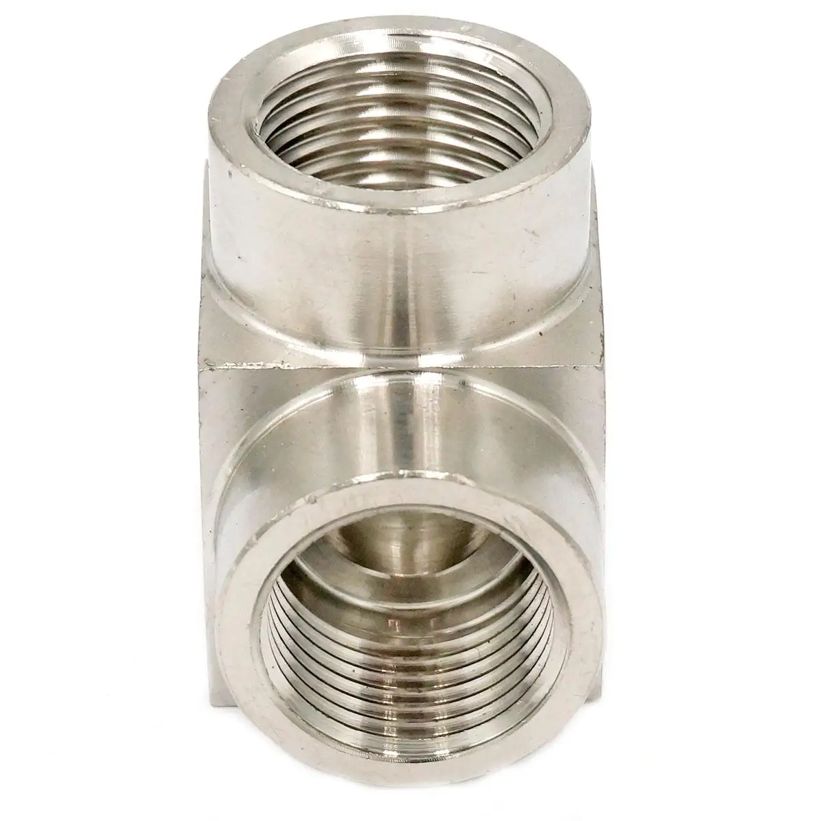 1/2&quot BSP Eqaul Female Thread Elbow 90 Deg 304 Stainless Steel Pipe Fitting Adapter Connector Operating pressure 250 Bar |