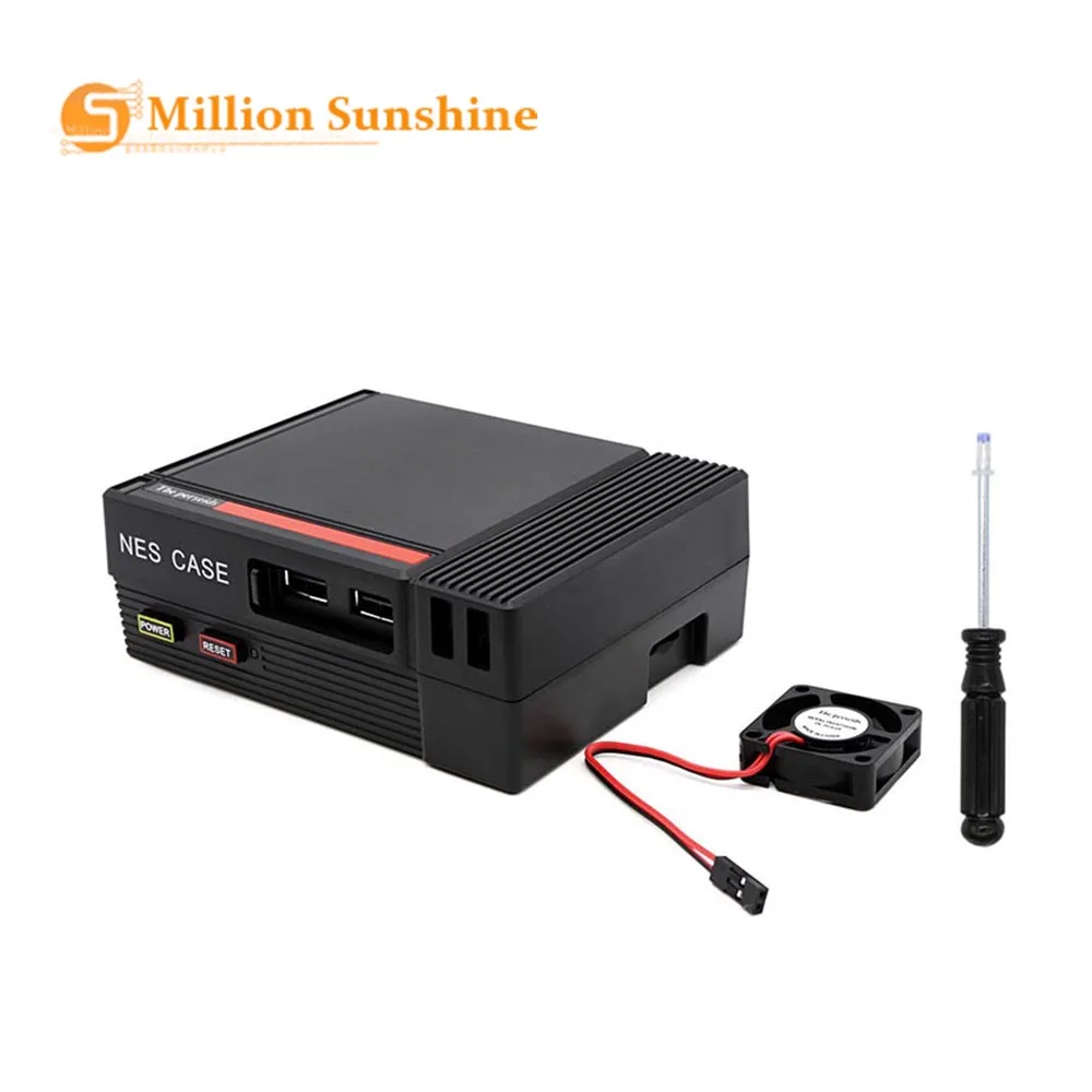 Корпус NESPi для Raspberry Pi 3B NES корпус 3 классический винтажный Pie RPI159|Аксессуары