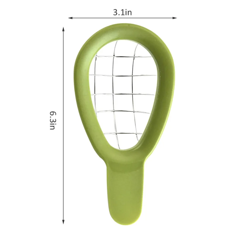 Avocado Dice Cube Stainless Steel Slicer Fruits Melon Cutter Cuber Kitchen Appliances Plastic Handle Gadgets Accessories Tools
