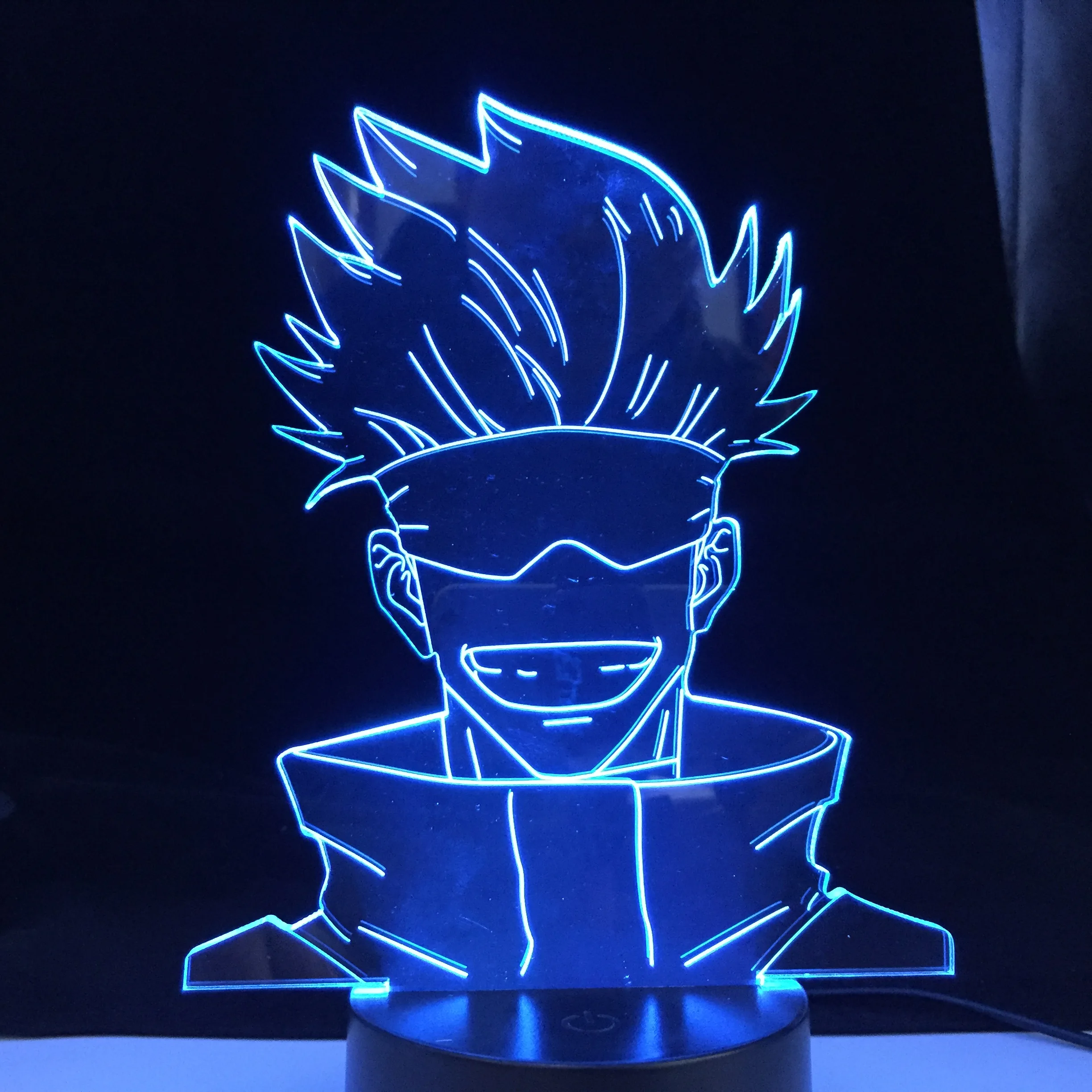

Anime Lamp Satoru Gojo Jujutsu Kaisen Led Night Light for Birthday Gift Jujutsu Kaisen Nightlight Satoru Gojo Lamp Drop Shipping