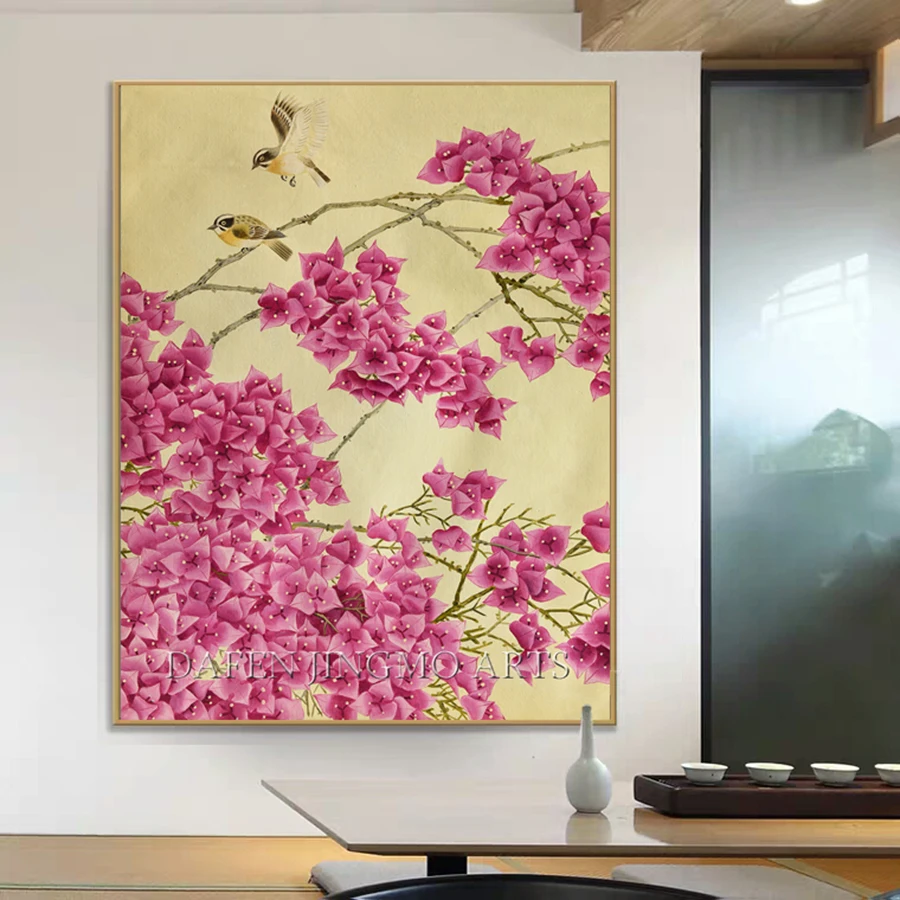 Картина на холсте в китайском стиле без рамки | Дом и сад