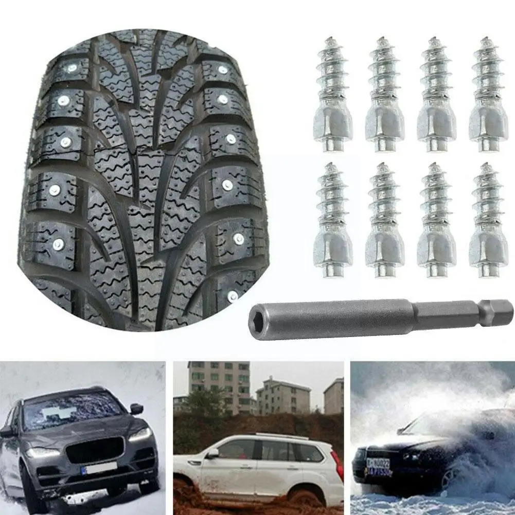 100 шт. 9/12 мм шипы для шин карбидный винт противоскользящие автомобиля/SUV/ATV/UTV