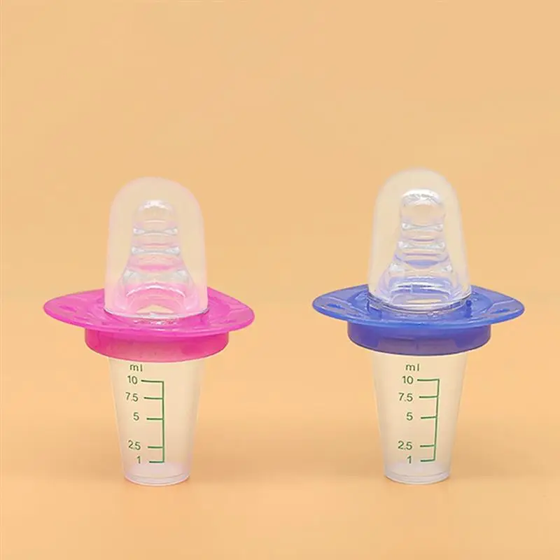 

2pcs Baby Liquid Medicine Dispenser Baby Newborn Infant Pacifier Feeder