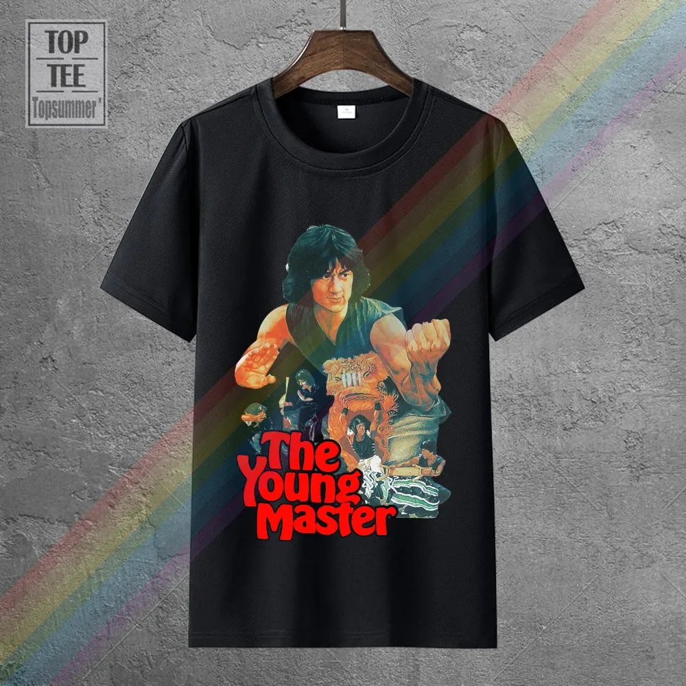 

Jackie Chan The Young Master Movie Tshirt Emo Punk Horror Tee Shirt Hippie Goth Retro T-Shirt Skull Fashion Gothic T-Shirts