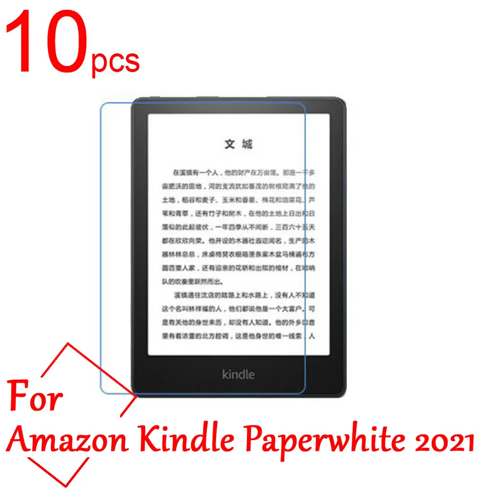 

10pcs Ultra Clear/Matte/Nano anti-Explosion LCD Screen Protector Cover For Amazon Kindle Paperwhite 5 2021 6.8In Protective Film