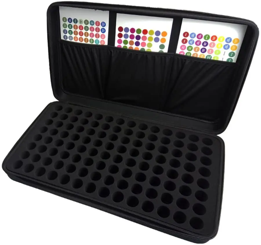 Чехол для хранения очень больших эфирных масел 112 бутылок держатель органайзера