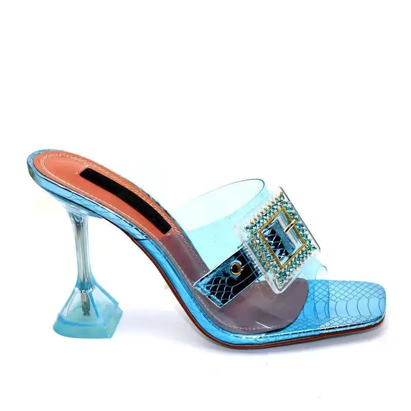 Высший сорт озерно-голубой Женские модельные туфли и сумка в комплекте