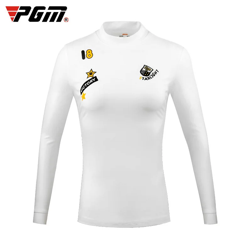 Женские футболки для тренировок PGM дышащие облегающие гольфа с круглым вырезом