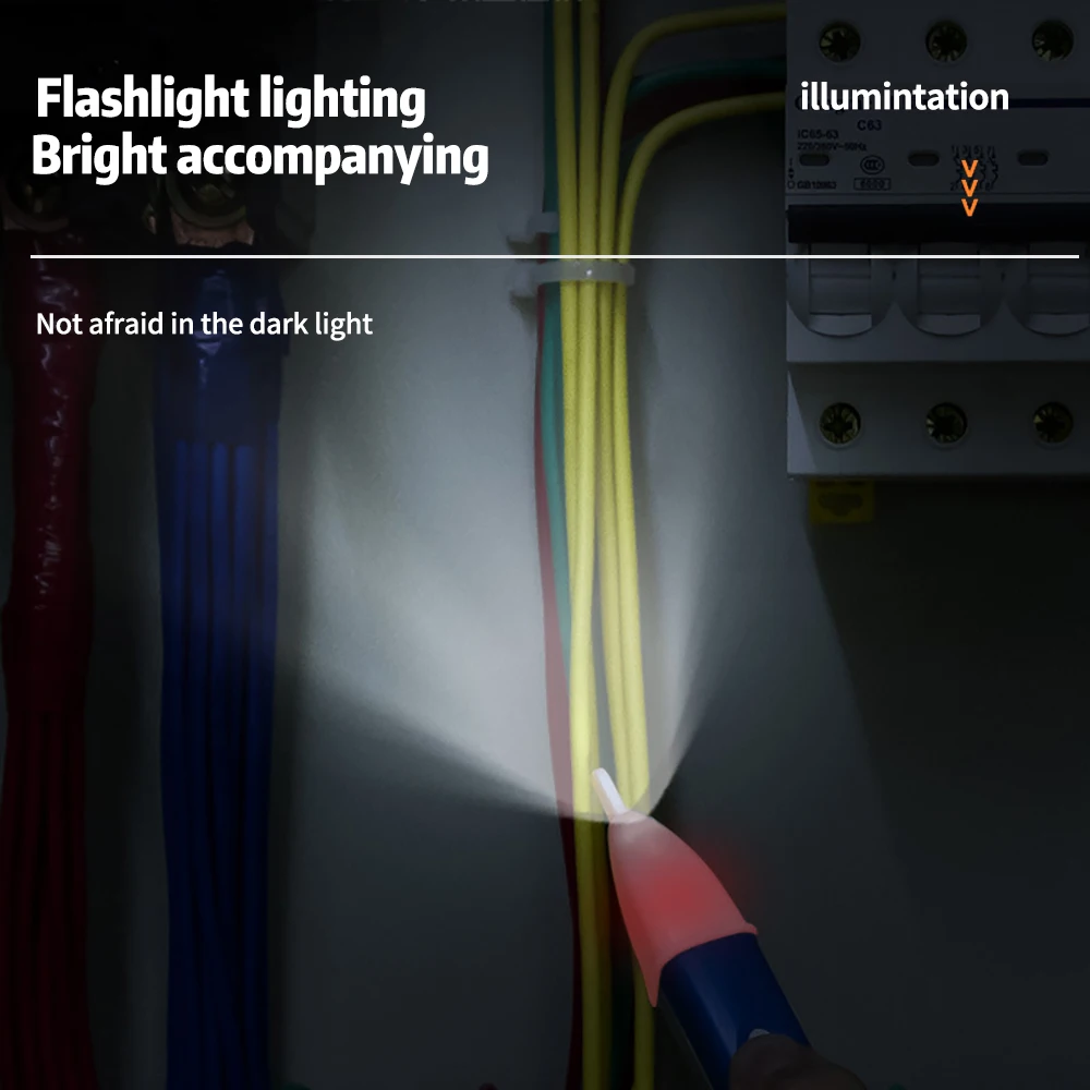 Вольтметр переменного тока 110 В 220 в вольтметр зонд индикатор мощности тестер