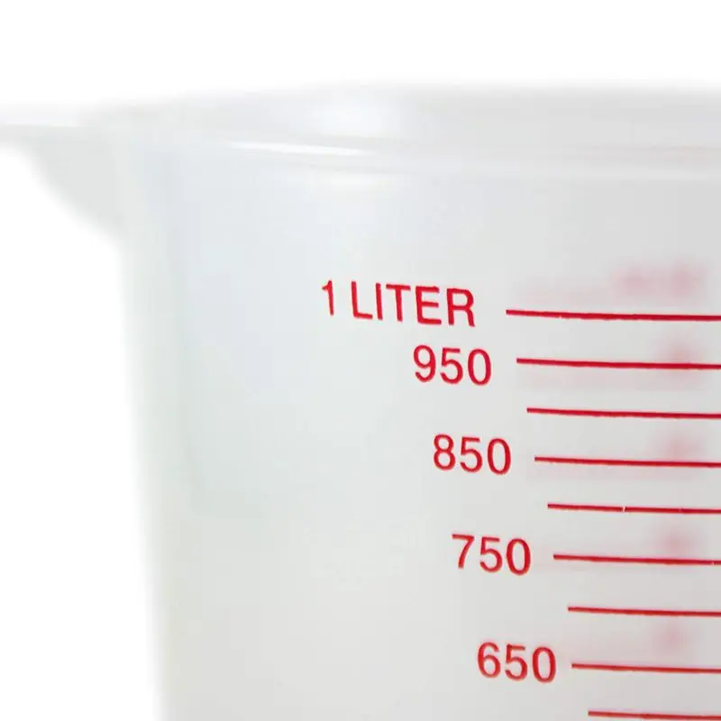 3 шт пластиковый измерительный кувшин набор большой 4 чашки 2 и 1 емкость BPA