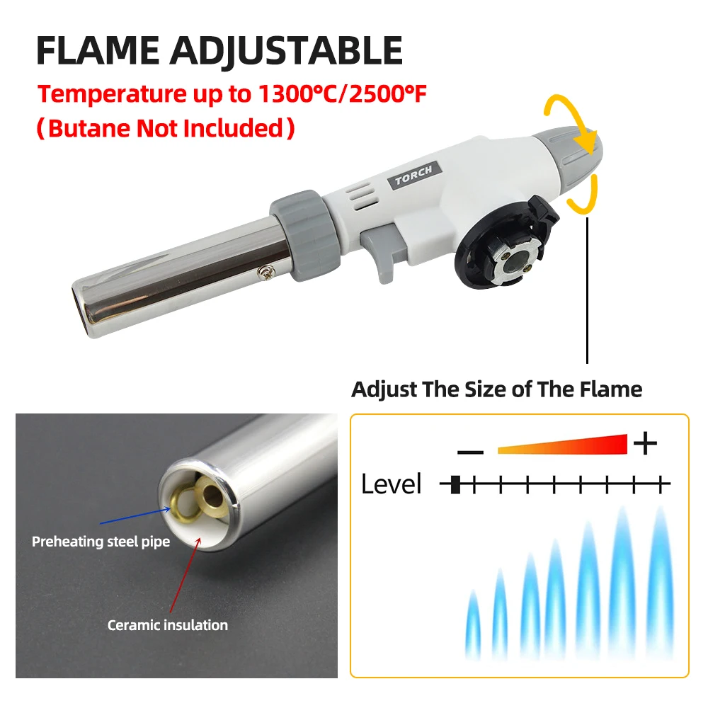 Ффонарь портативная надувная зажигалка многофункциональная нагревательная