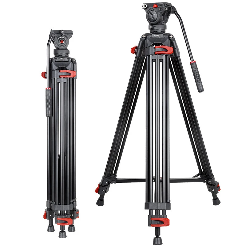 

Professional Camera Tripod Monopod Holder For DV SLR DSLR Camcorder Head Hydraulic Fluid 3 Sections Stand