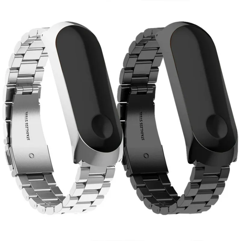 2019 новейший браслет из нержавеющей стали аксессуары для Xiaomi Mi Band 3 4 металлический