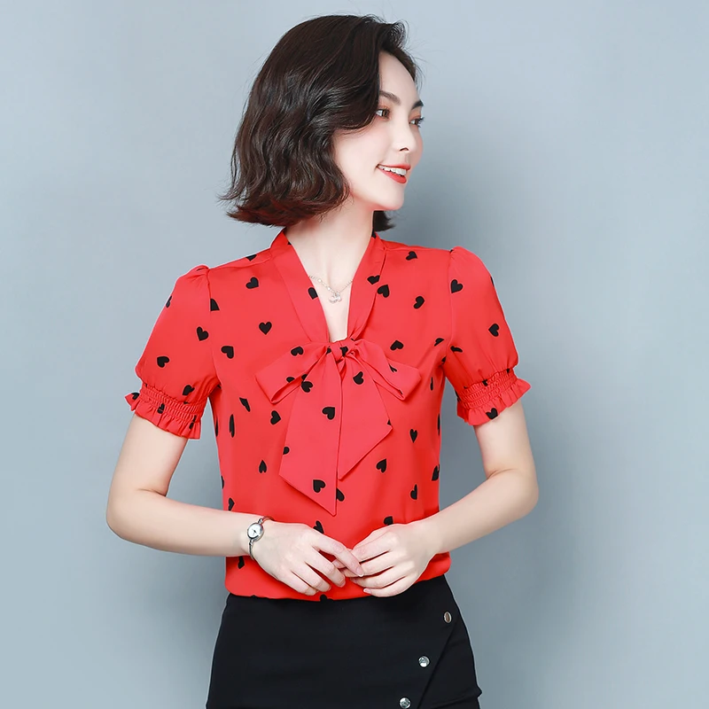 Модные женские топы и блузки 2021 шифоновая блузка рубашка для девушек женщин с