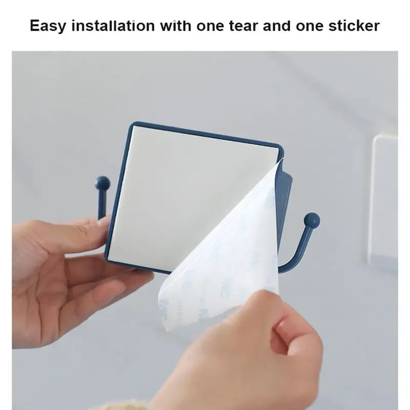1pc wall mounted organizer storage box mobile phone plug wall holder charging multifunction holder stand free global shipping