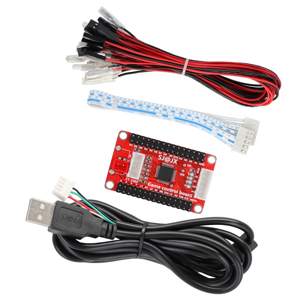Zero Delay Board DIY Arcade USB Encoder To PC/ PS3 /Raspberry Pi / Android With SANWA Joystick Button Hitbox Control Wire | Спорт и
