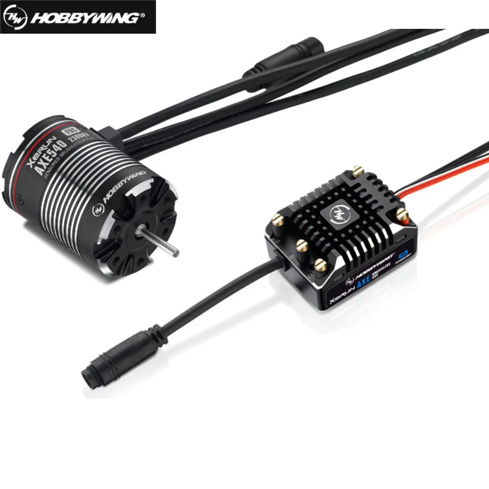Оригинальная безщеточная силовая система Hobbywing XeRun Axe Foc AXE540 1200KV 1800KV 2300KV с