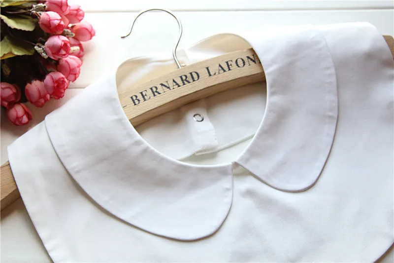 Linbaiway женский хлопковый накладной воротник съемная рубашка для взрослых