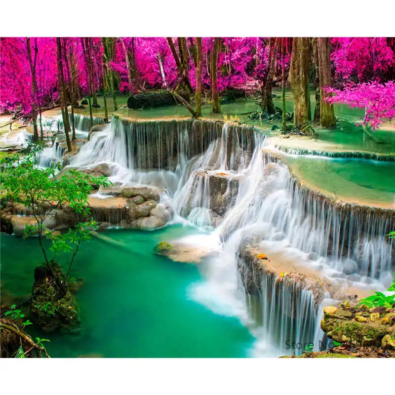 Раскрашивание по номерам рамки домашний декор картины пейзаж пляжная вилла