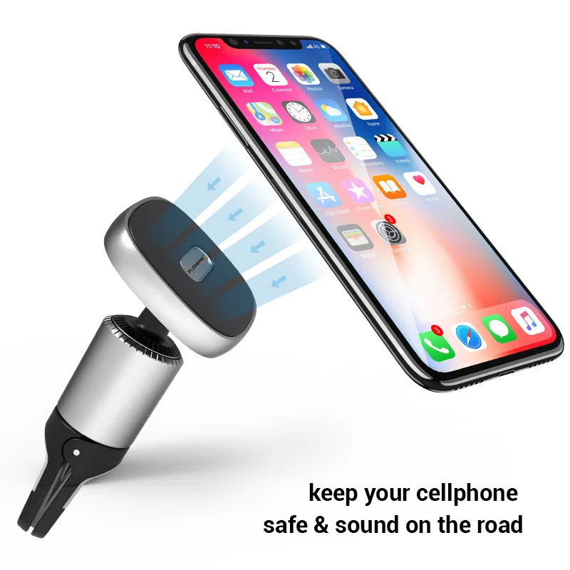 

Universal 360 Degree Rotating Car Magnetic Holder Auto Mobile Phone GPS Air Vent Mount Suction Support Stand Bracket For iPhone