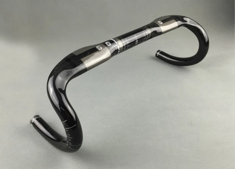 Руль велосипеда из углеродного волокна TOSEEK 400/420/440*31 8 мм|bent bar|carbon fiber bicycle handlebarsbicycle