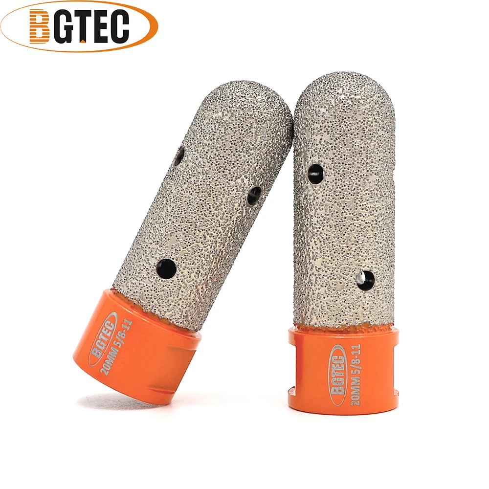 

Сверла BGTEC алмазные вакуумные, 20 мм, 2 шт., с резьбой 5/8-11