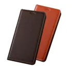 Чехол-книжка из натуральной кожи с зернистой текстурой личи для телефона Umidigi F1 PlayUmidigi F1Umidigi F2