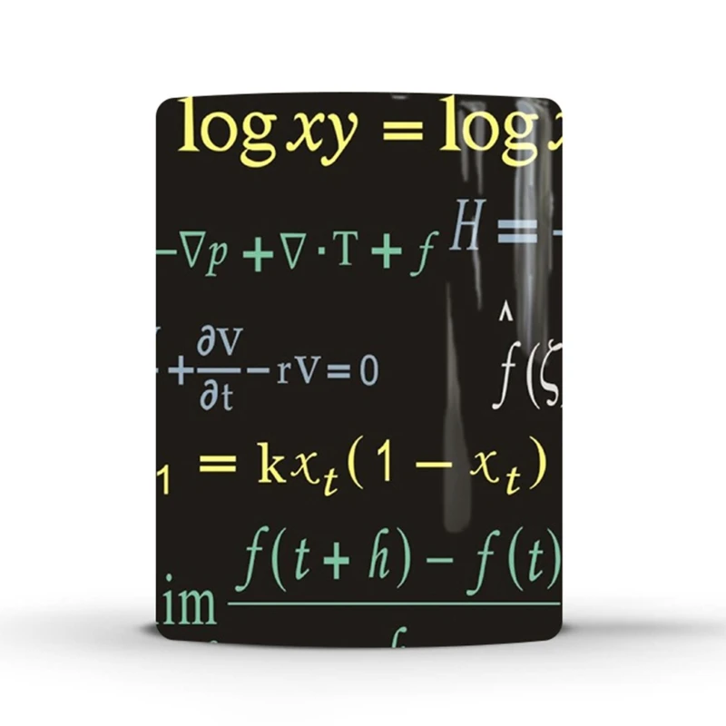Design Math Mug 350ml Ceramic Coffee Featuring Famous Mathematical Formulas 896A | Дом и сад