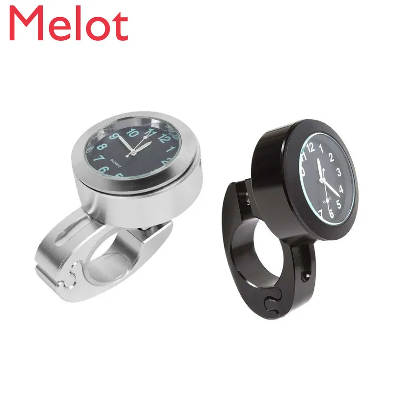 

Motorcycle Car Clock Harley Battery Car Schedule Thermometer Waterproof Electric Handlebar Watch