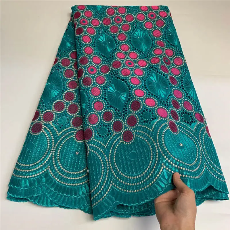 

Hot Selling 100% Cotton African Dry Lace Fabric Nigerian Lace Fabric 2021 High Quality Swiss Voile In Switzerland ! LGM30106