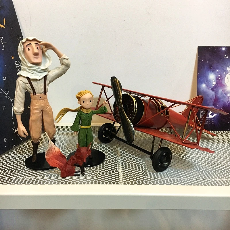 Маленький принц фигурка Маленького принца, фигурки аниме, подарок на День святого Валентина для девочек, детские игрушки, украшение торта для детей, подарки на день рождения