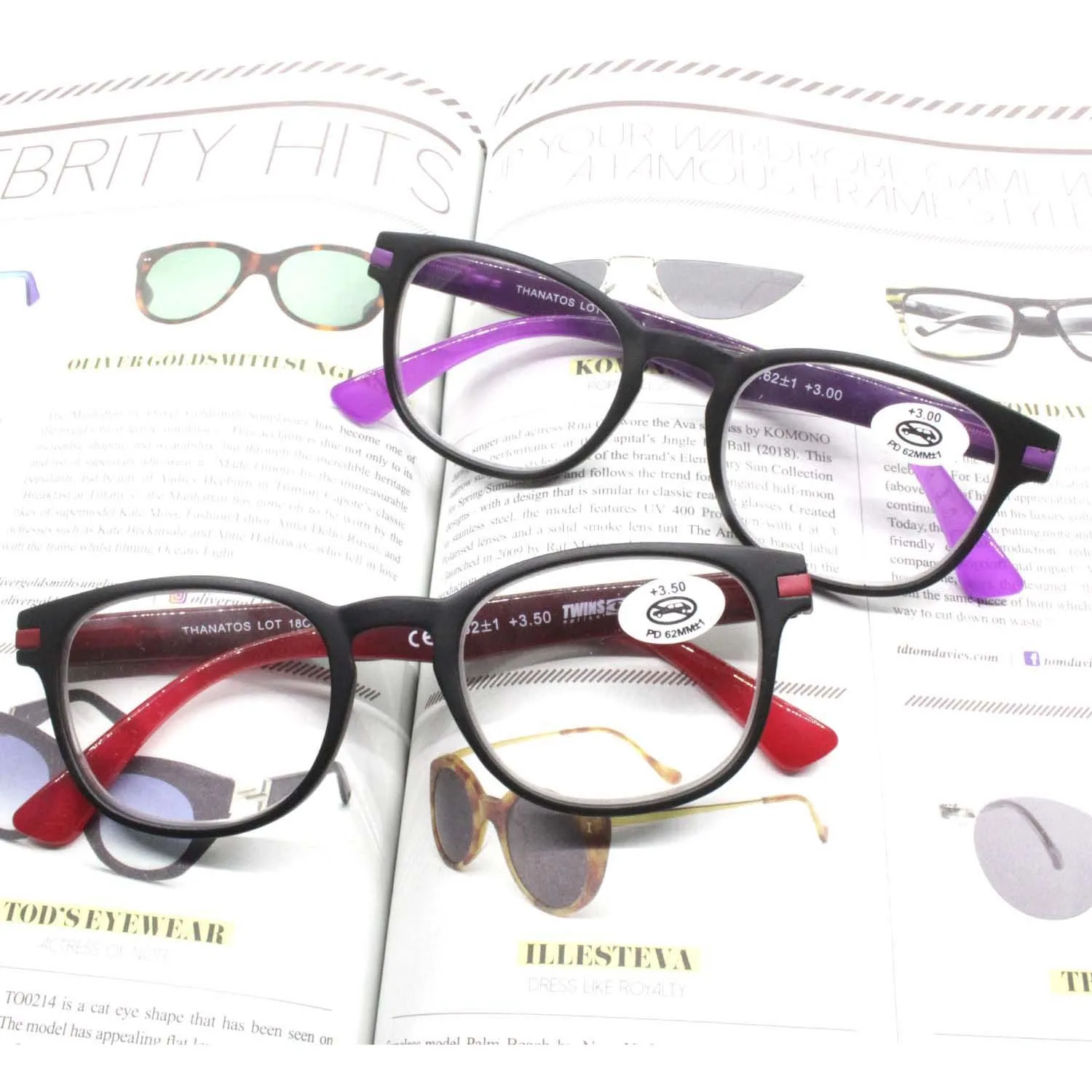 Унисекс модные высококачественные очки для чтения при дальнозоркости с гибкой