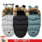 Спальный мешок для новорожденных, зимний, ветрозащитный, теплый