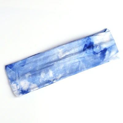 9 Tie Dye Велоспорт Йога Спортивная Повязка от пота мужчины Sweatband для мужчин женщин головные повязки для йоги головы Налобные повязки Спортивная безопасность - Цвет: 9