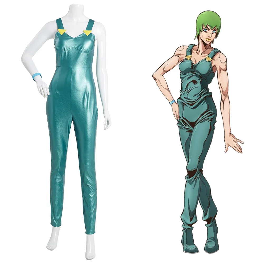 

Jojo‘s Bizarre Adventure - Stone Ocean Foo Fighters F·F Cosplay Costume Jumpsuit Outfits Halloween Carnival Suit